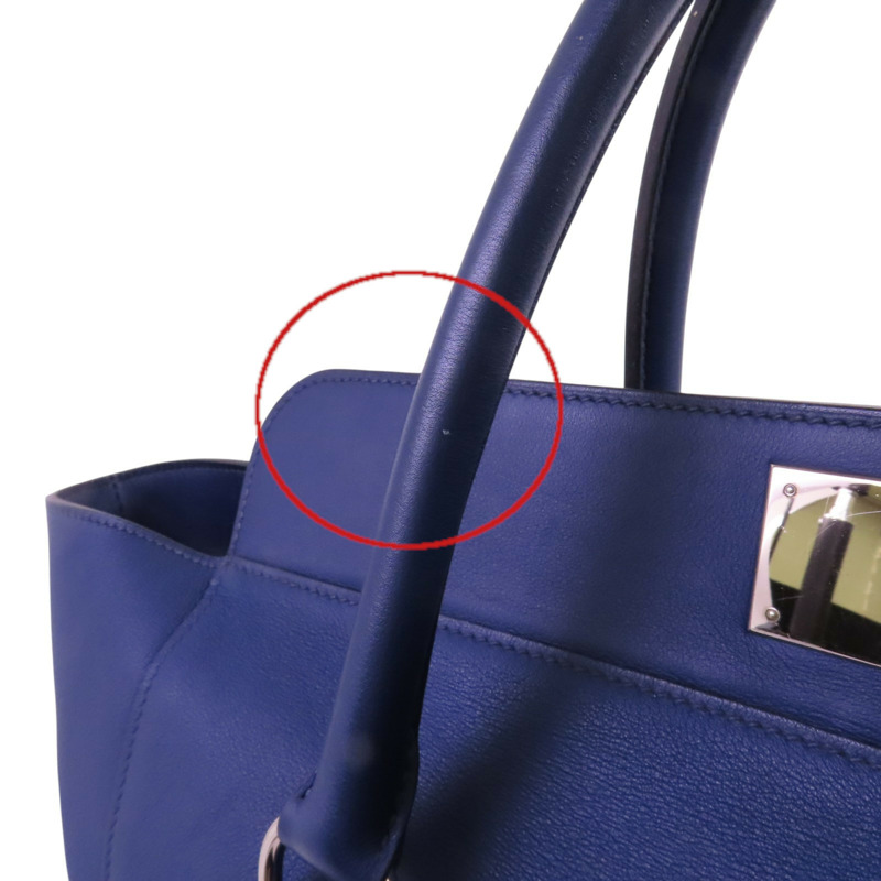 HERMES Swift皮革Tool Box 33銀扣手挽肩背兩用袋-15