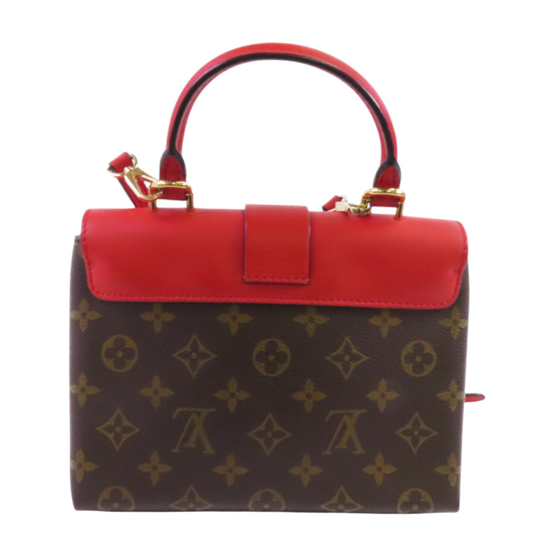 LOUIS VUITTON Monogram Locky BB金扣手挽肩背兩用袋-1