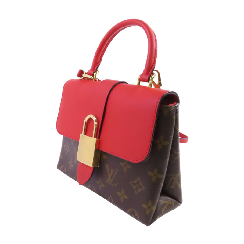 LOUIS VUITTON Monogram Locky BB金扣手挽肩背兩用袋-2