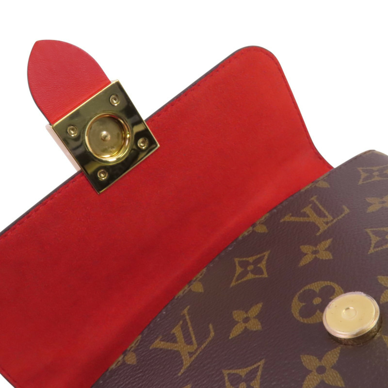 LOUIS VUITTON Monogram Locky BB金扣手挽肩背兩用袋-9