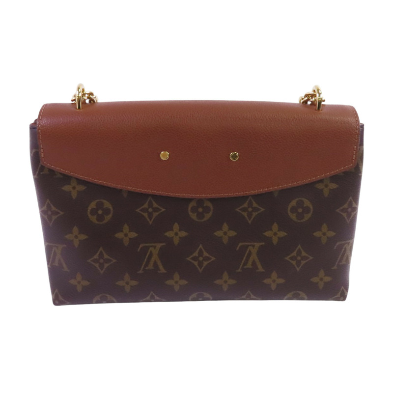 LOUIS VUITTON Monogram Saint Placide金扣鏈帶肩背袋-1