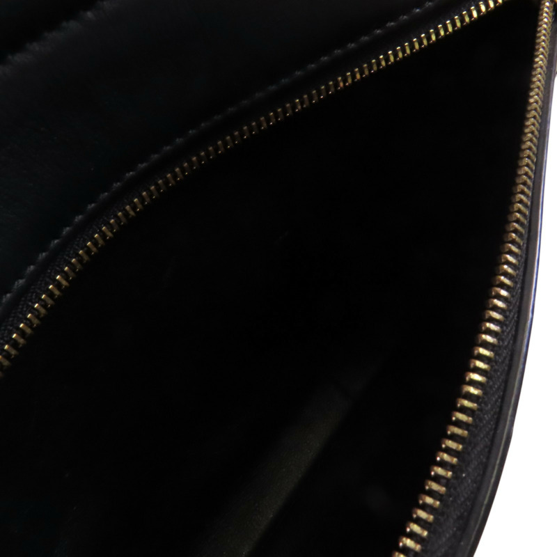 CELINE 帆布/牛皮皮革Trapeze金扣手挽肩背兩用袋-5