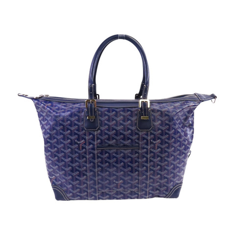 GOYARD 塗層帆布Boeing 30銀扣手挽袋
