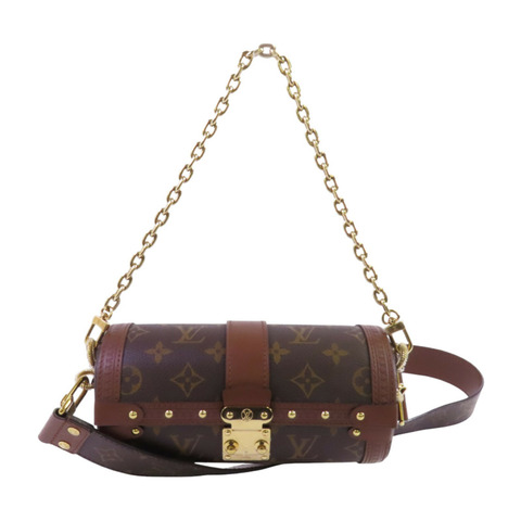 LOUIS VUITTON Monogram Papillon金扣手挽肩背兩用袋