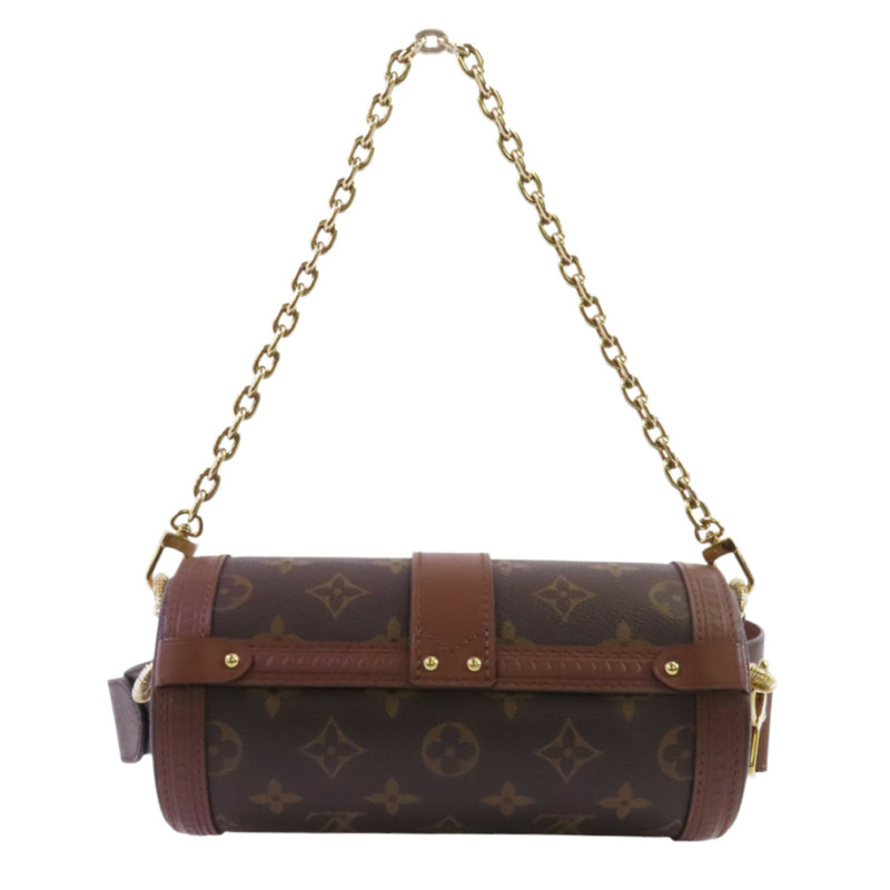 LOUIS VUITTON Monogram Papillon金扣手挽肩背兩用袋-1
