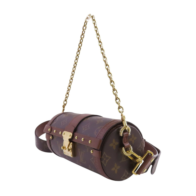 LOUIS VUITTON Monogram Papillon金扣手挽肩背兩用袋-2