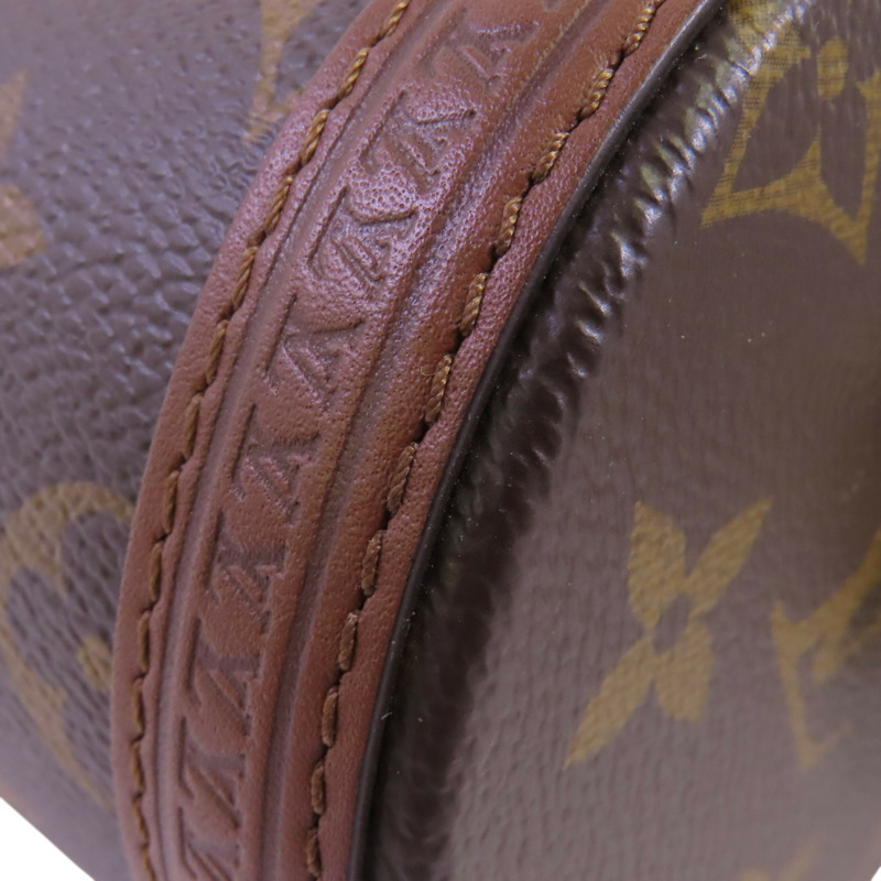 LOUIS VUITTON Monogram Papillon金扣手挽肩背兩用袋-10