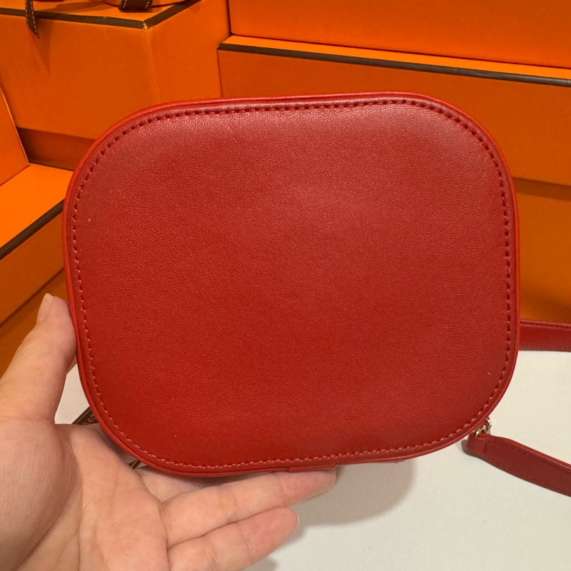 Chanel 心紅色雙C發財桶 過年出去收紅包唷 🧨🧧 可當化妝包-4