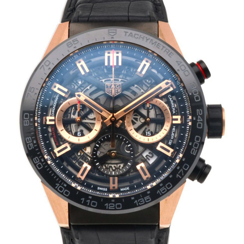 TAG Heuer 豪雅卡萊拉系列計時腕錶，不鏽鋼材質，自動機械，男士款，CBG2050.FC6426