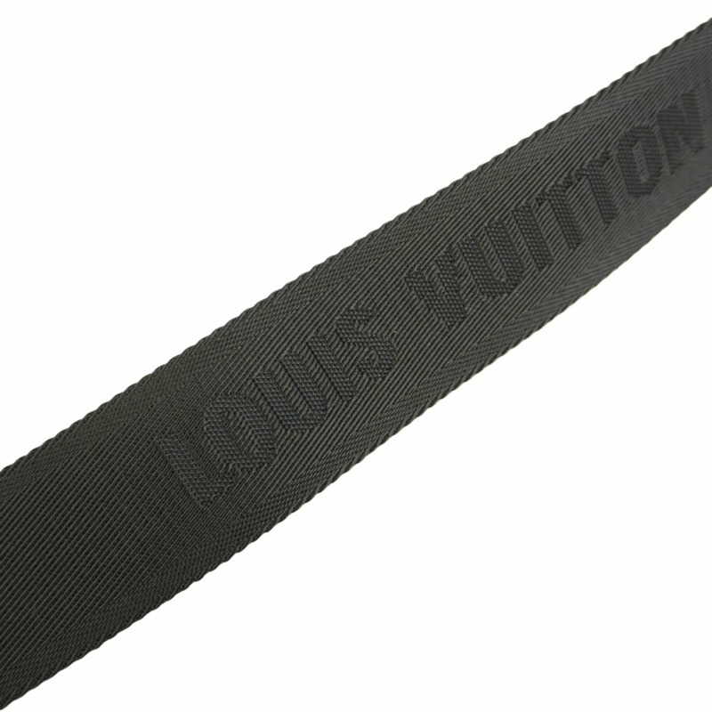 路易威登 Monogram Eclipse Gaston 穿戴式皮夾肩背包 M81124 黑色 男士-8