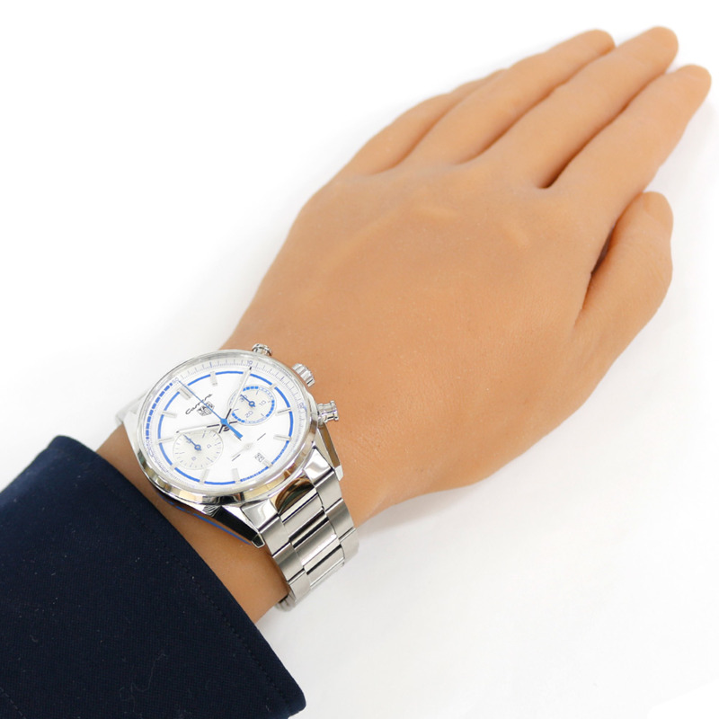 TAG Heuer Carrera腕錶，不鏽鋼CBN2016自動男士計時碼錶，保時捷RS 2.7 50週年紀念款-1