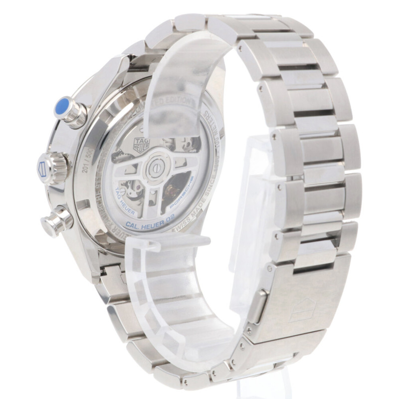 TAG Heuer Carrera腕錶，不鏽鋼CBN2016自動男士計時碼錶，保時捷RS 2.7 50週年紀念款-4