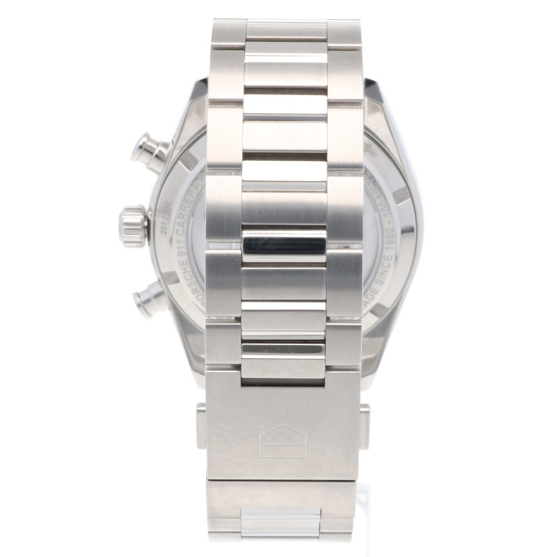 TAG Heuer Carrera腕錶，不鏽鋼CBN2016自動男士計時碼錶，保時捷RS 2.7 50週年紀念款-5