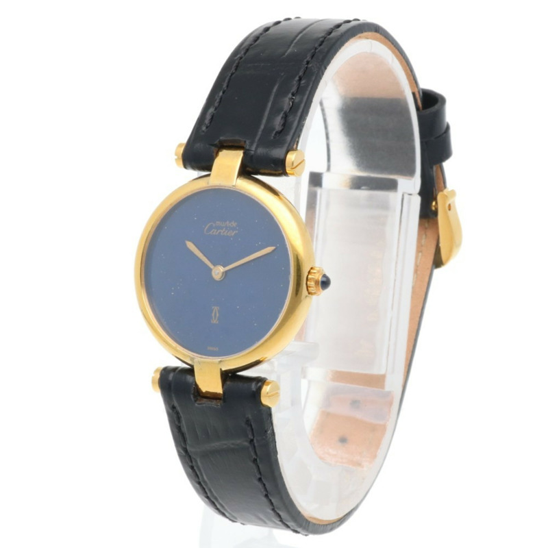 卡地亞 Must Vendôme 系列腕錶，925 銀石英錶，女士款，卡地亞-2