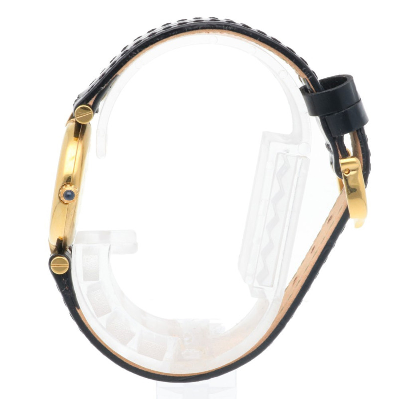 卡地亞 Must Vendôme 系列腕錶，925 銀石英錶，女士款，卡地亞-3