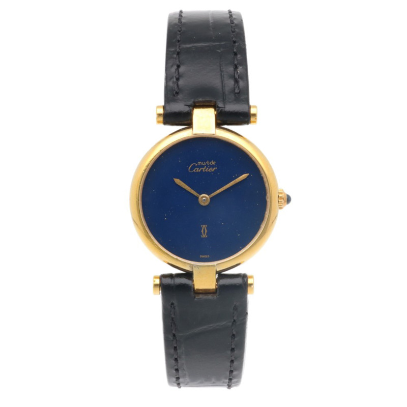 卡地亞 Must Vendôme 系列腕錶，925 銀石英錶，女士款，卡地亞-7