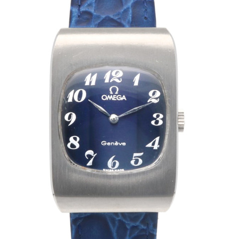 歐米茄日內瓦系列腕錶，不鏽鋼材質，手動上鍊，女士款，歐米茄，已翻新