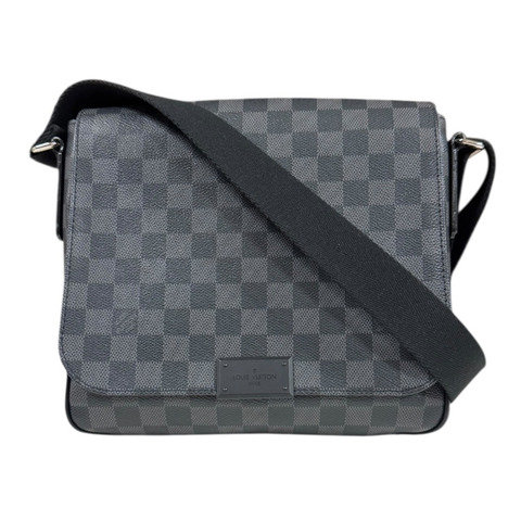 路易威登 District PM Damier Graphite 背包包 N41260，黑色，男士，LOUIS VUITTON