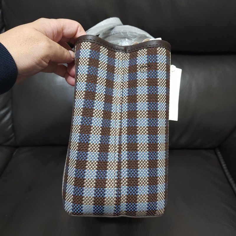 tory burch  藍咖  編織包-2