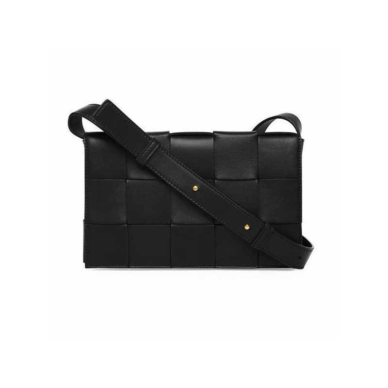 BOTTEGA VENETA Intrecciato 盒式經典中斜背包 578004 VMAY1 8425-0