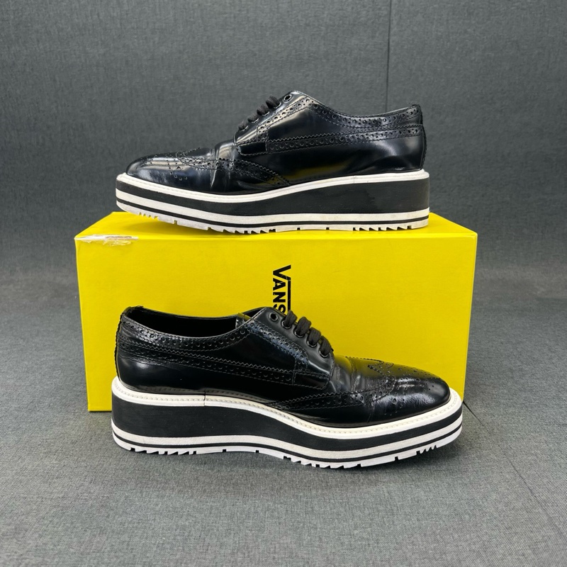 97新prada 黑白松糕鞋 碼數 36 編碼 CH20705-6