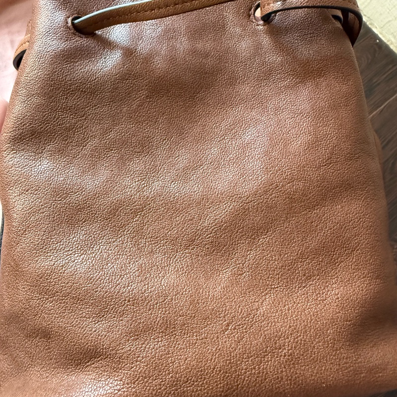 MIU MIU  nappa 水洗皮革迷你抽繩水桶包-2