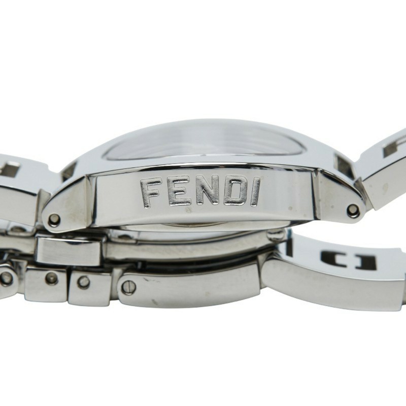 Fendi Horology 3050L 石英腕錶，海軍藍錶盤，不鏽鋼錶殼，女款 FENDI-5