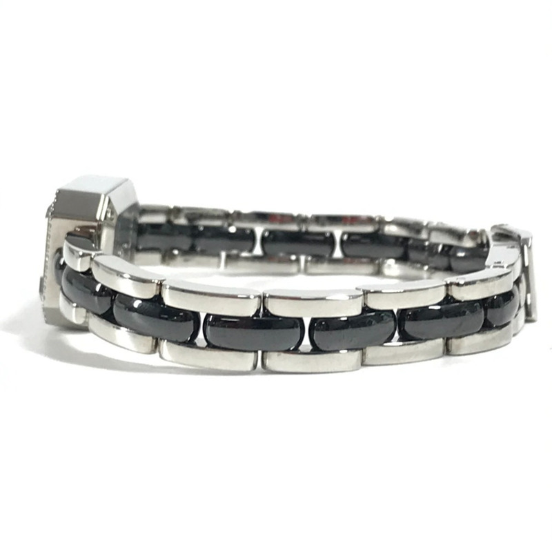 香奈兒 Premiere 女士腕錶 H2163，鑲鑽錶圈，不鏽鋼陶瓷錶殼，黑色-4