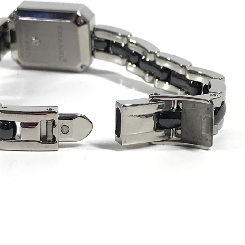 香奈兒 Premiere 女士腕錶 H2163，鑲鑽錶圈，不鏽鋼陶瓷錶殼，黑色-7