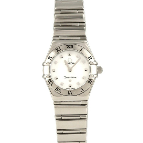 歐米茄星座系列迷你精選1561.71不鏽鋼石英錶