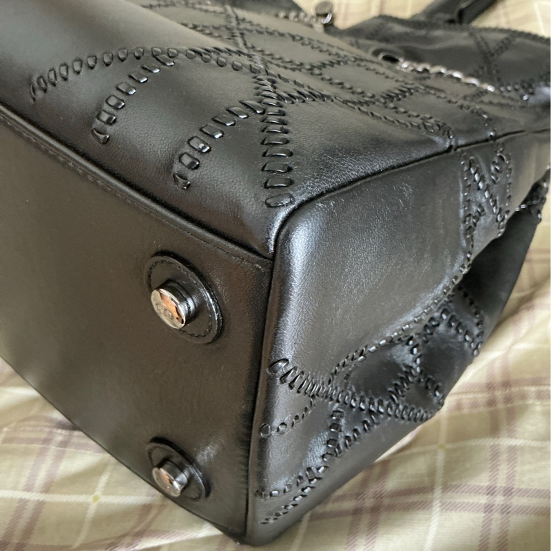 Dior   全皮革手提包-7