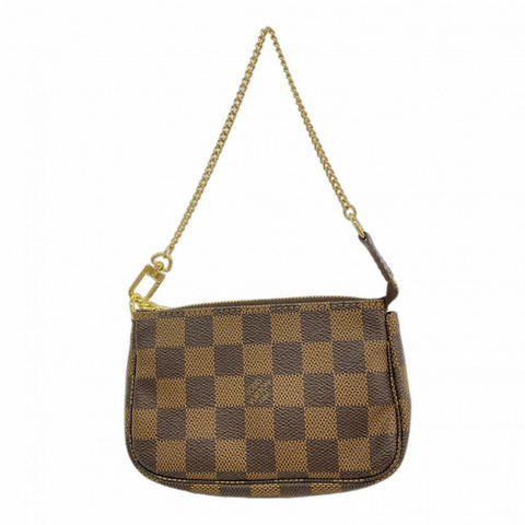 路易威登 包/小包 Damier 迷你手拿包配件 N58009 Ebene 女式