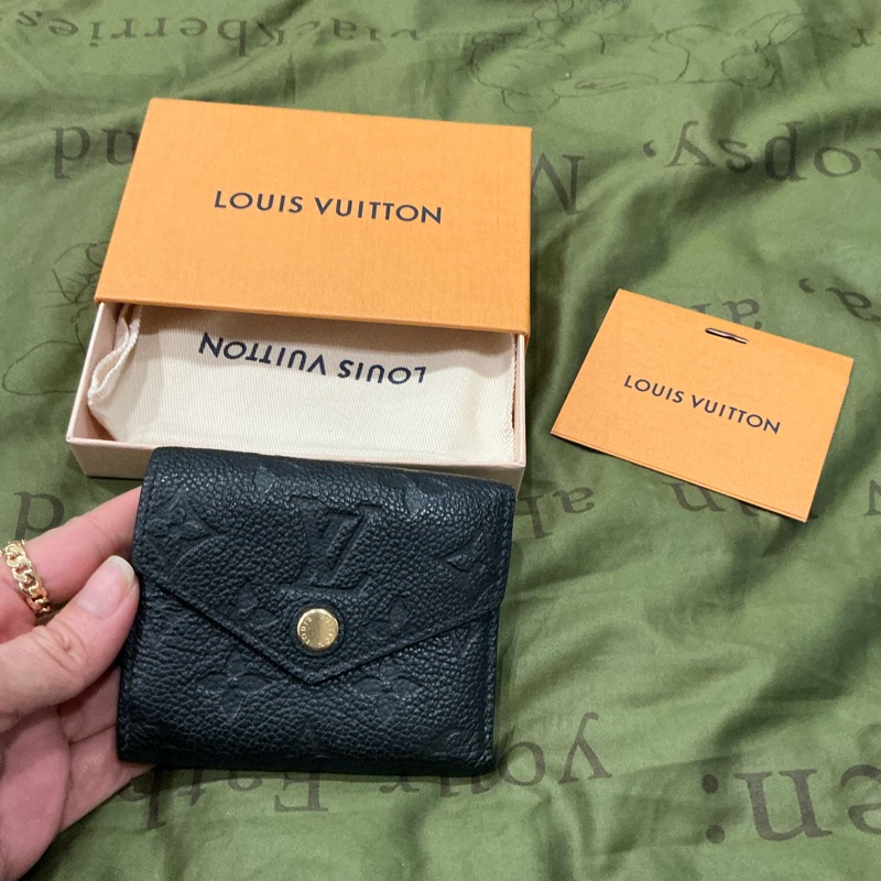 LV 經典3折全皮革短夾-1