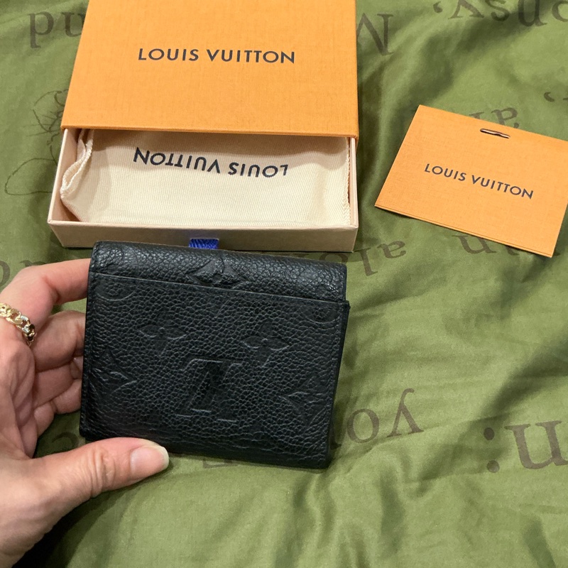 LV 經典3折全皮革短夾-2