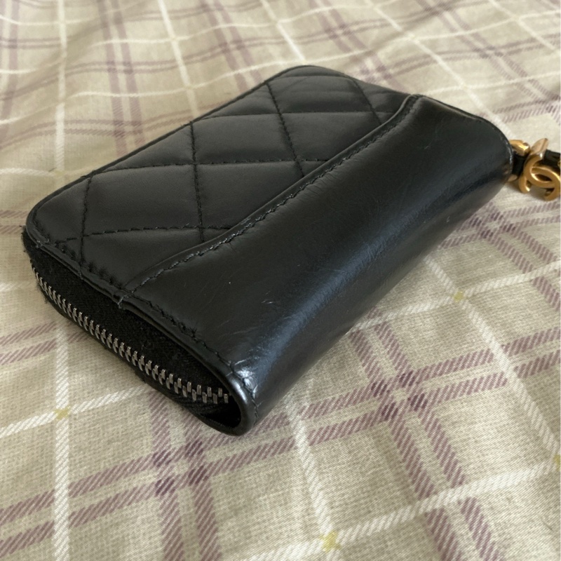 Chanel 流浪ㄇ拉三層零錢包-4