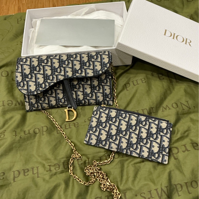 Dior 經典藍色老花WOC-0