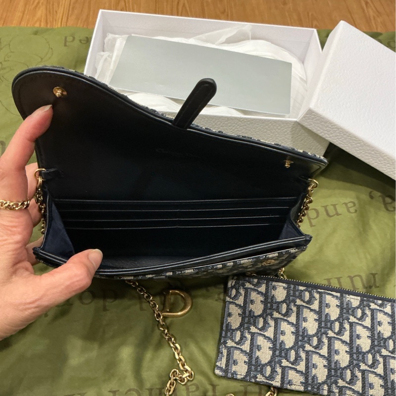 Dior 經典藍色老花WOC-1