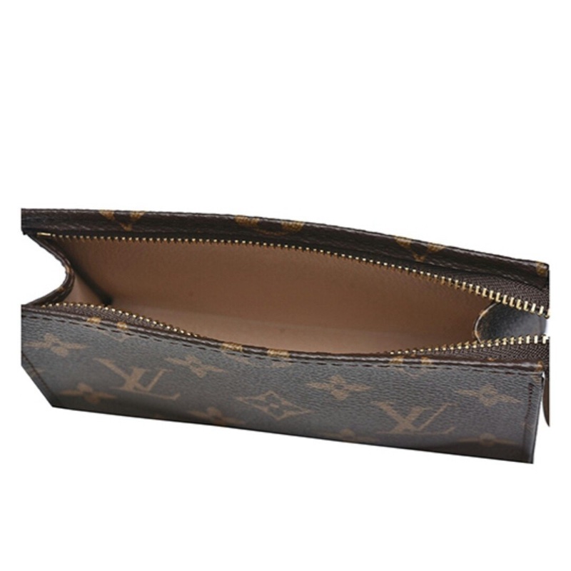 LV Monogram拉鍊化妝包(15cm) 全新現貨老花手拿包-1