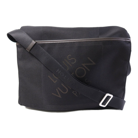 LOUIS VUITTON Damier Geant Petit Messager銀扣肩背袋