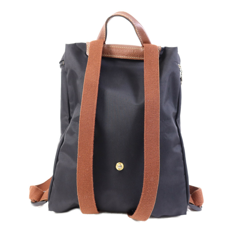 Longchamp 尼龍Backpack金扣背包-1