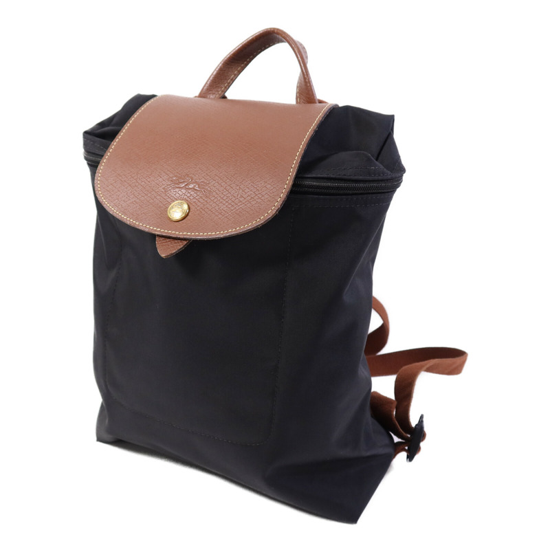 Longchamp 尼龍Backpack金扣背包-2