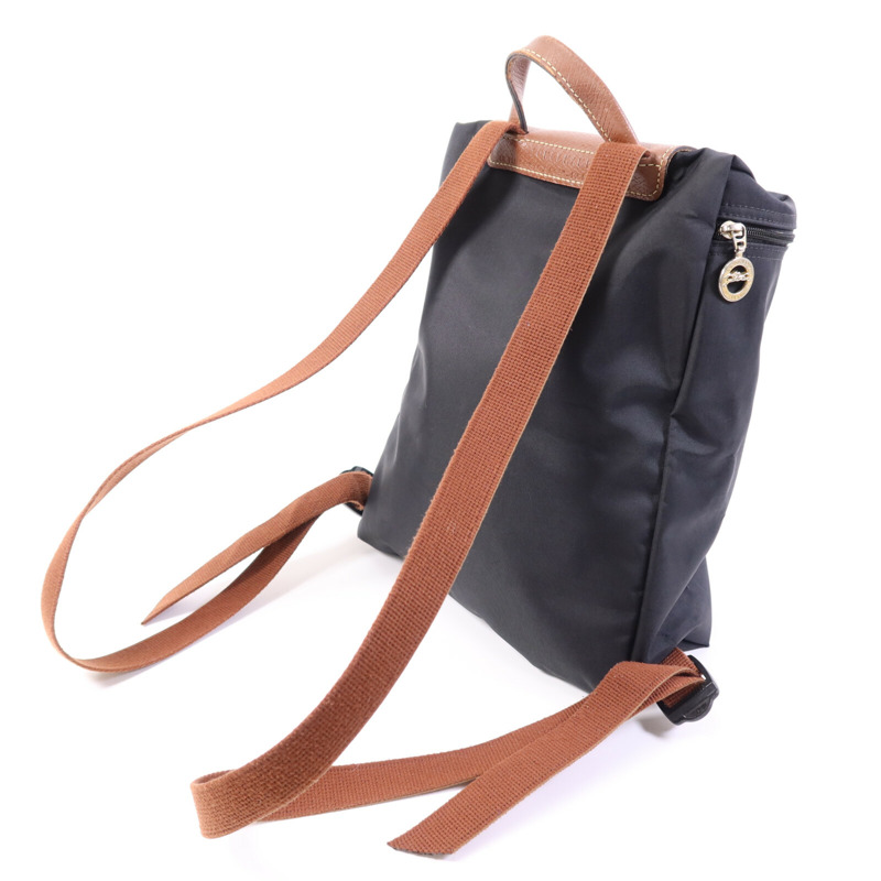 Longchamp 尼龍Backpack金扣背包-4