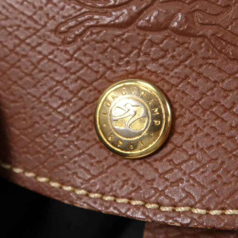 Longchamp 尼龍Backpack金扣背包-9