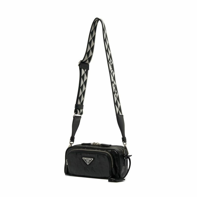 PRADA 1BH198 UVL F0002 女士單肩包-4