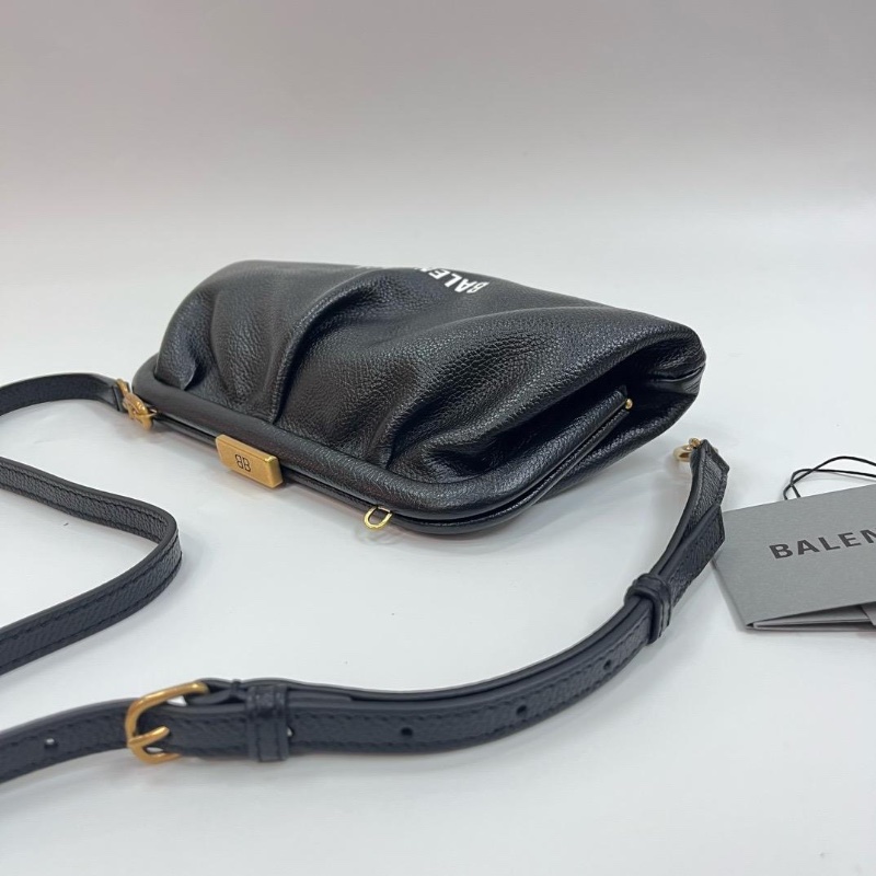 Balenciaga strap clutch bag-3