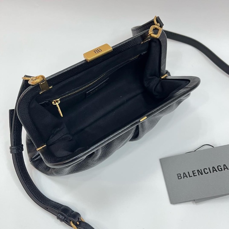Balenciaga strap clutch bag-4