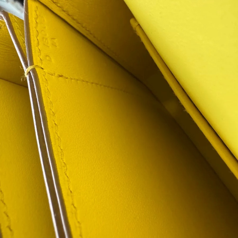 愛馬仕 檸檬黃馬賽克mini 銀扣ep-3