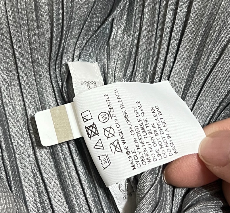 三宅pp泡芙灰色連身褲-4