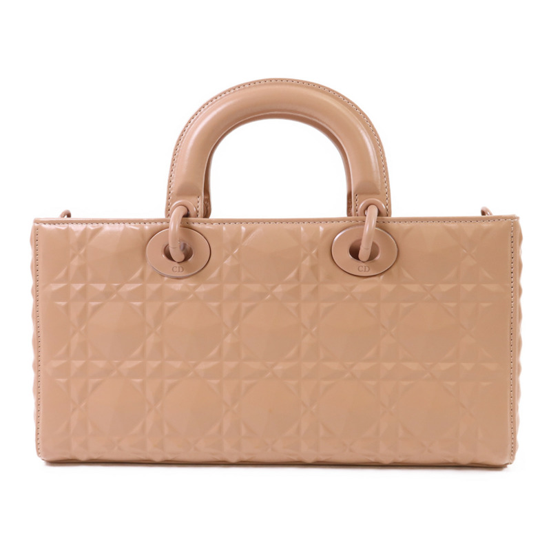 Dior 牛皮皮革Lady D-joy手挽肩背兩用袋-1