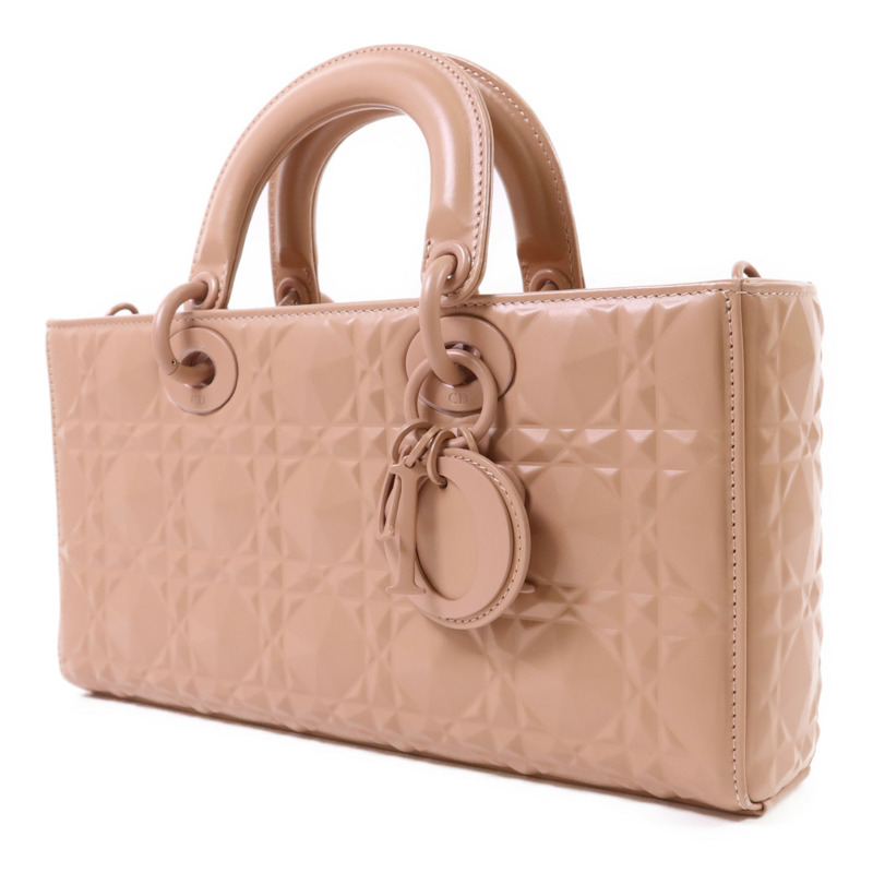 Dior 牛皮皮革Lady D-joy手挽肩背兩用袋-2